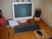 продаю компьютер(системник, монитор, принтер с краской, наушники) рабочий
