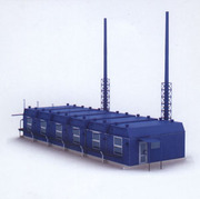 Блочно-модульные водогрейные котельные БМВКу (0, 5 и 3 МВт,  газ)