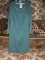 женское платье нарядное трикотаж 3d